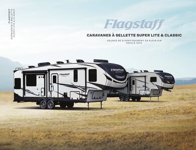 2021 Forest River Flagstaff Fifth Wheels French Brochure page 1