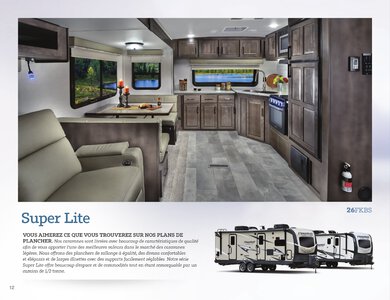 2021 Forest River Flagstaff Travel Trailers French Brochure page 12