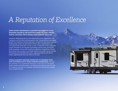 2021 Forest River Flagstaff Travel Trailers Brochure page 2