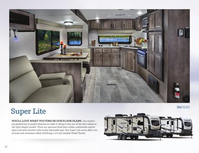 2021 Forest River Flagstaff Travel Trailers Brochure page 12