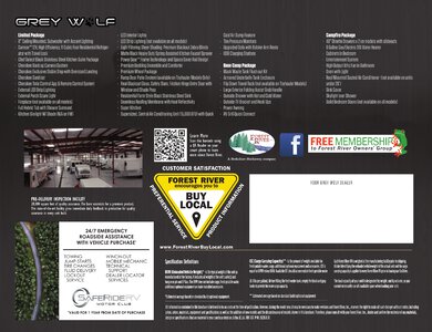 2021 Forest River Grey Wolf Brochure page 4