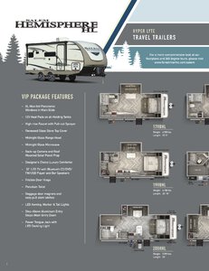 2021 Forest River Hemisphere Brochure page 2