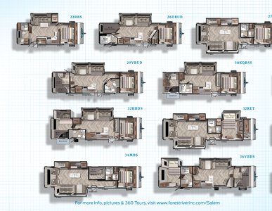 2021 Forest River Salem Brochure page 2