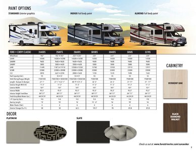 2021 Forest River Sunseeker Brochure | Download RV brochures ...