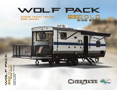 2021 Forest River Wolf Pack Gold Series Brochure page 1