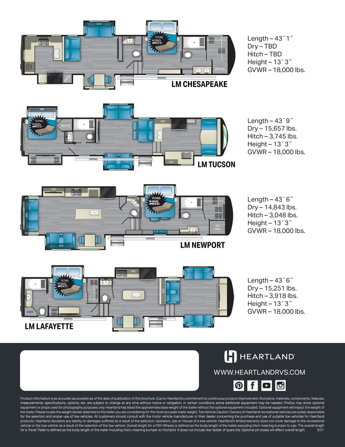 2021 Heartland Landmark Brochure | Download RV brochures ...