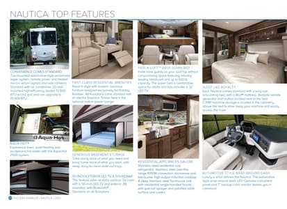 2021 Holiday Rambler Nautica Brochure page 22
