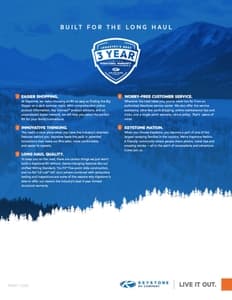 2021 Keystone RV Alpine Brochure page 12
