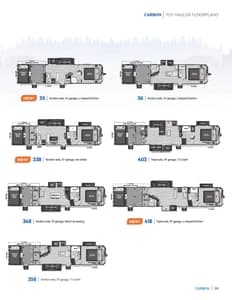 2021 Keystone RV Carbon Brochure page 9