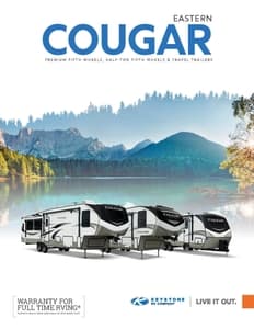 2021 Keystone RV Cougar Eastern Edition Brochure page 1