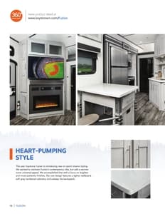 2021 Keystone RV Fuzion Brochure page 4