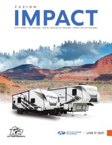 2021 Keystone RV Impact Brochure page 1
