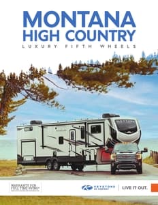 2021 Keystone RV Montana High Country Brochure page 1
