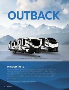 2021 Keystone RV Outback Brochure page 2