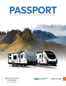 2021 Keystone RV Passport Brochure page 1