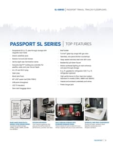 2021 Keystone RV Passport Brochure page 11