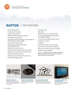 2021 Keystone RV Raptor Brochure page 8