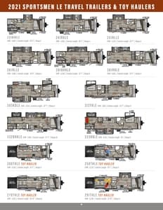 2021 KZ RV Sportsmen SE And LE Brochure page 4