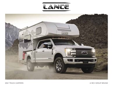 2021 Lance Truck Campers Brochure page 1