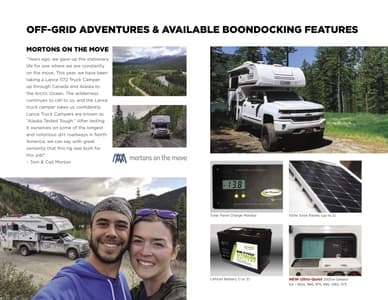 2021 Lance Truck Campers Brochure page 16