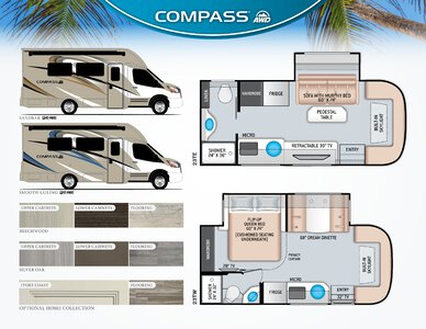 2021 Thor Compass Brochure page 1