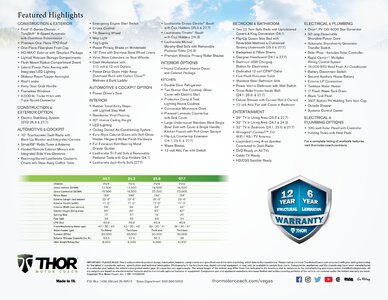 2021 Thor Vegas Flyer page 2