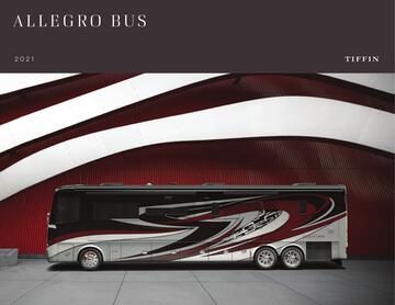 2021 Tiffin Allegro Bus Brochure