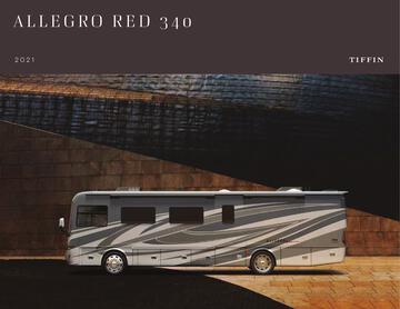 2021 Tiffin Allegro Red 340 Brochure