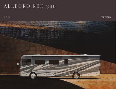 2021 Tiffin Allegro RED 340 Brochure page 1