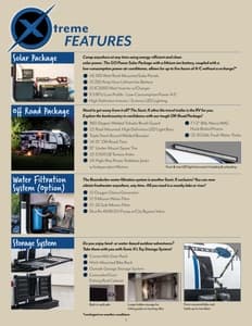 2021 Venture RV Sonic X Brochure page 3