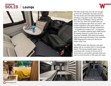 2021 Winnebago Solis Brochure page 3