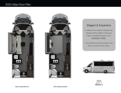 2022 Airstream Atlas Touring Coach Brochure page 10