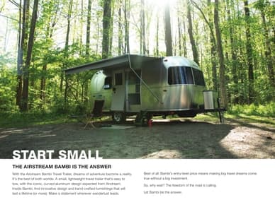 2022 Airstream Bambi Travel Trailer Brochure page 6