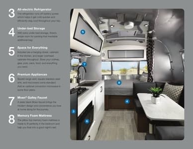 2022 Airstream Caravel Travel Trailer Brochure page 5