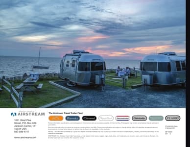 2022 Airstream Caravel Travel Trailer Brochure page 16
