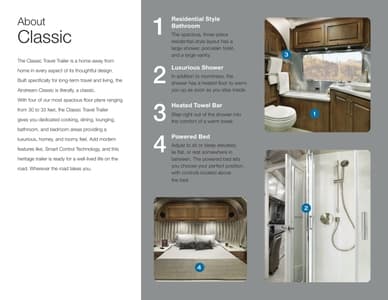 2022 Airstream Classic Travel Trailer Brochure page 4