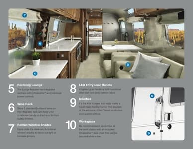 2022 Airstream Classic Travel Trailer Brochure page 5