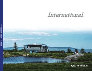 2022 Airstream International Travel Trailer Brochure