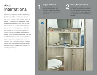 2022 Airstream International Travel Trailer Brochure page 4