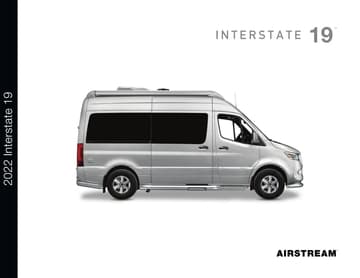2022 Airstream Interstate 19 Touring Coach Brochure