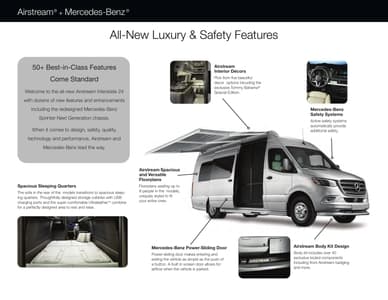 2022 Airstream Interstate 24 Touring Coach Brochure page 2