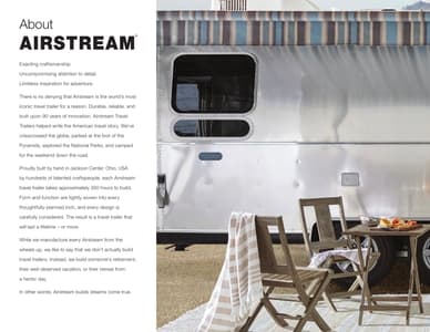 2022 Airstream Pottery Barn Special Edition Brochure page 2