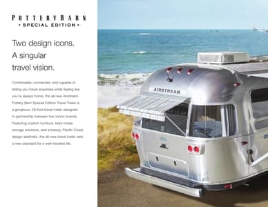 2022 Airstream Pottery Barn Special Edition Brochure page 4