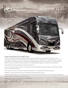 2022 American Coach American Eagle Brochure page 3