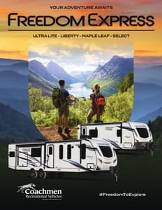 2022 Coachmen Freedom Express Brochure page 1