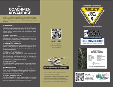 2022 Coachmen Sportscoach SRS Brochure page 9