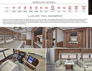 2022 Entegra Coach Luxury Diesel Brochure page 19