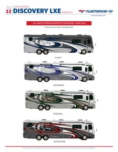 2022 Fleetwood Discovery LXE Brochure page 6