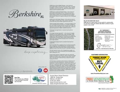 2022 Forest River Berkshire XL Brochure page 12