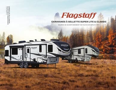 2022 Forest River Flagstaff Fifth Wheels French Brochure page 1